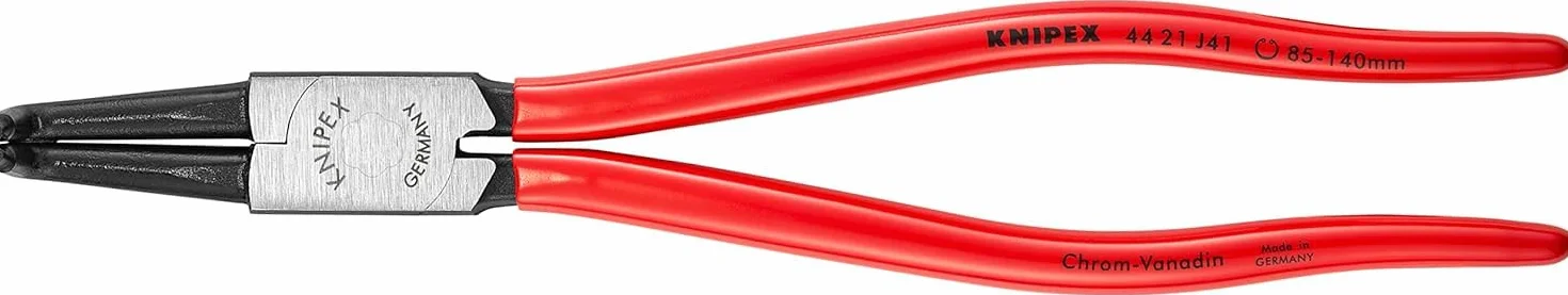 KNIPEX Alicate para arandelas para arandelas interiores en taladros recubiertos de plástico 300 mm, 44 21 J41
