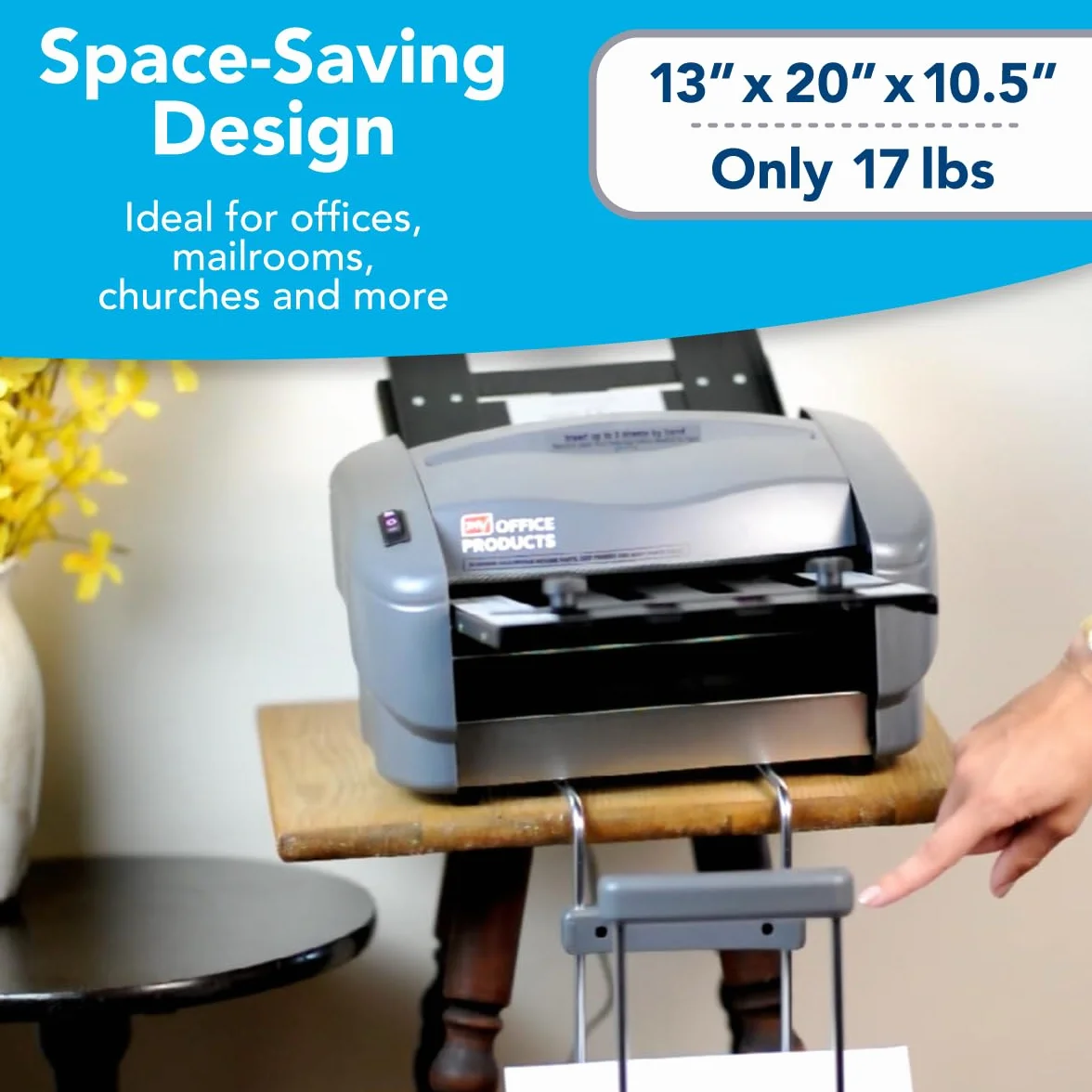 Martin Yale P7500 Plegadora de Papel Automática 4000 Hojas/hora Pliegues Carta