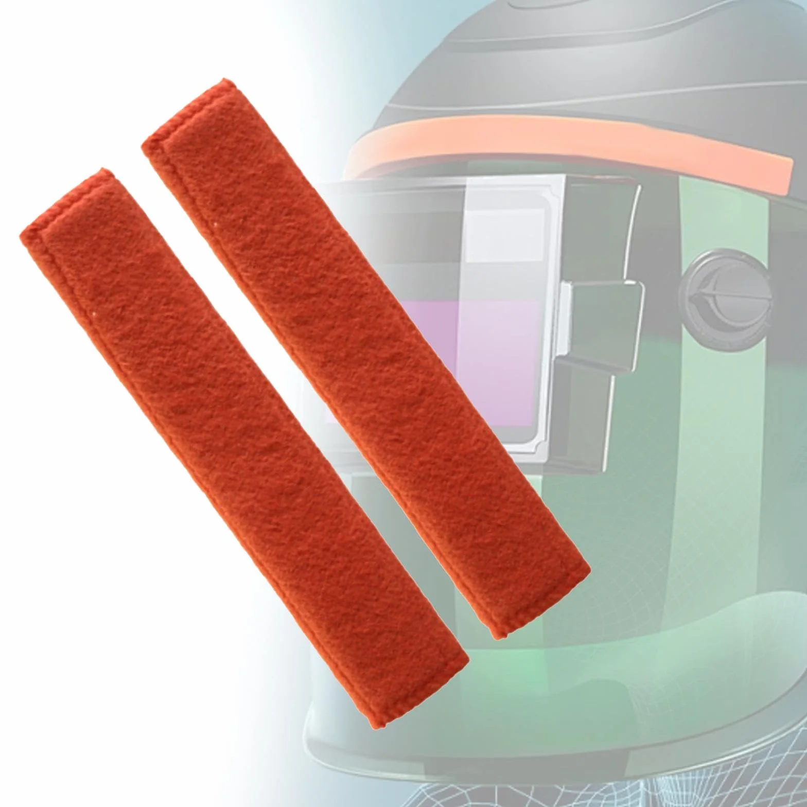 perfeclan Bandas para el sudor para soldar casco duro, forros absorbentes fuertes, almohadilla reutilizable para cascos industriales, accesorio para casco de
