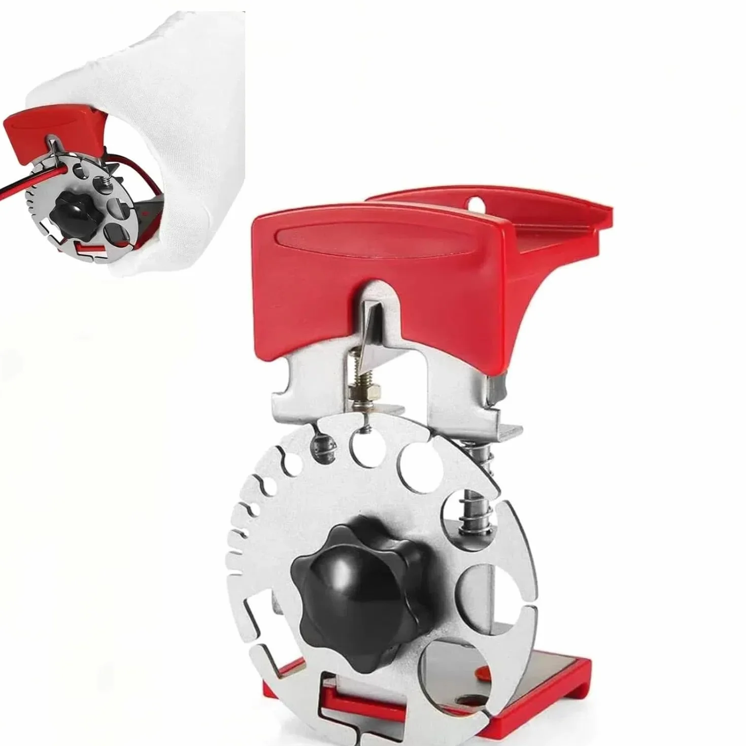 Pelacables Mano Universal,Peladora Manual Alambre De Cobre Herramienta,Pelacables Multifuncional Profundidad De Corte Ajustable,para Pelar y Cortar Cables 2 en 1 Para Cables de Diferentes Diámetros