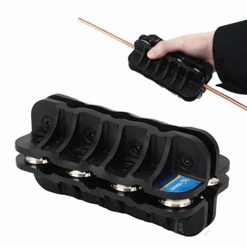 Enderezador de Tubos de 16mm - Herramienta Manual para Enderezar Tubos de Aire Acondicionado en Acero, Acero Inoxidable, Cobre y Aluminio