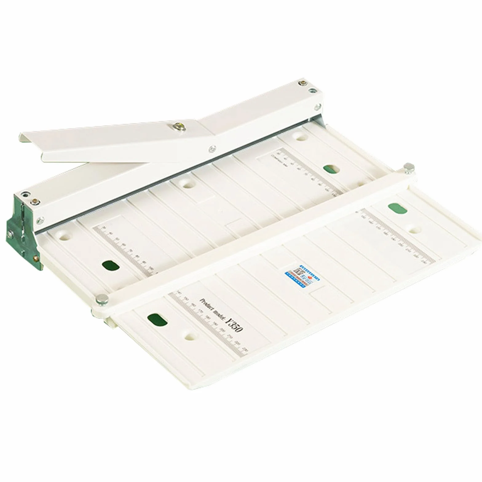 Máquina de plegado manual A3 para oficina comercial, herramienta de plegado y puntuación de papel
