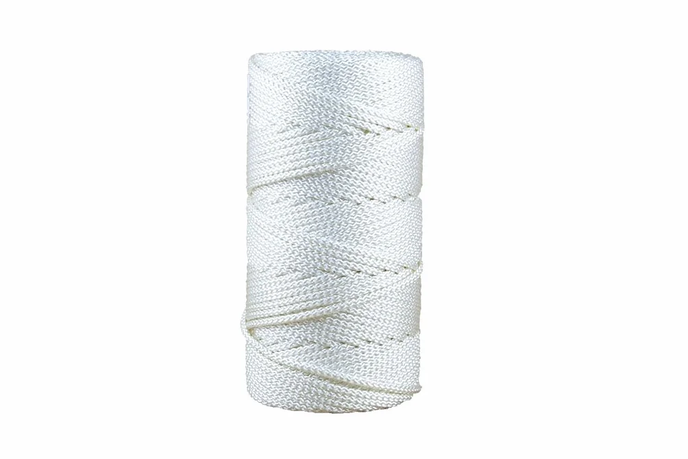 CUERDA TRENZADA DE POLIESTER 5 MM 200 MTS BCO - Unid: 1
