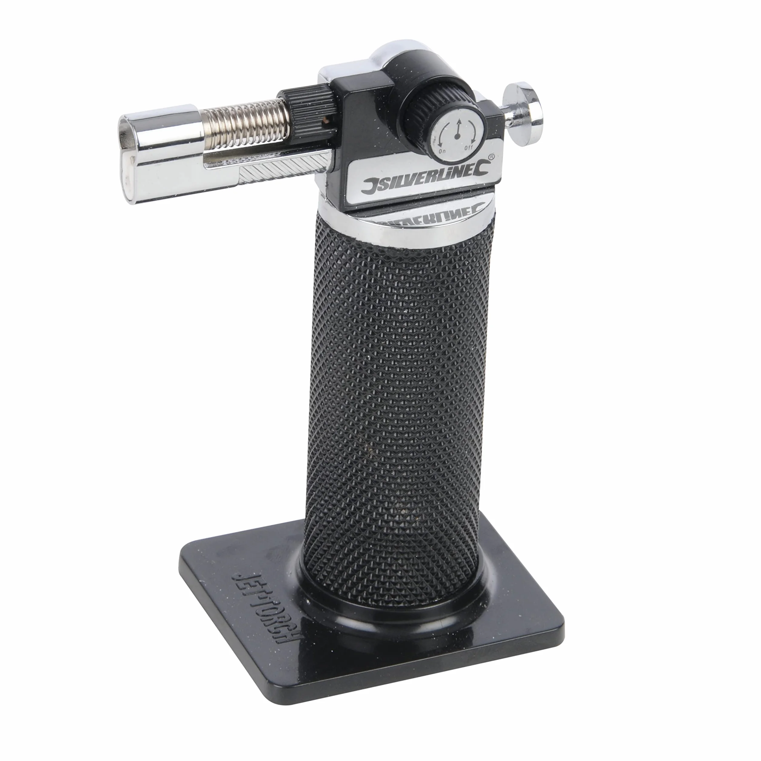 Silverline Tools 553079 Soplete de Gas Butano, 1300° C