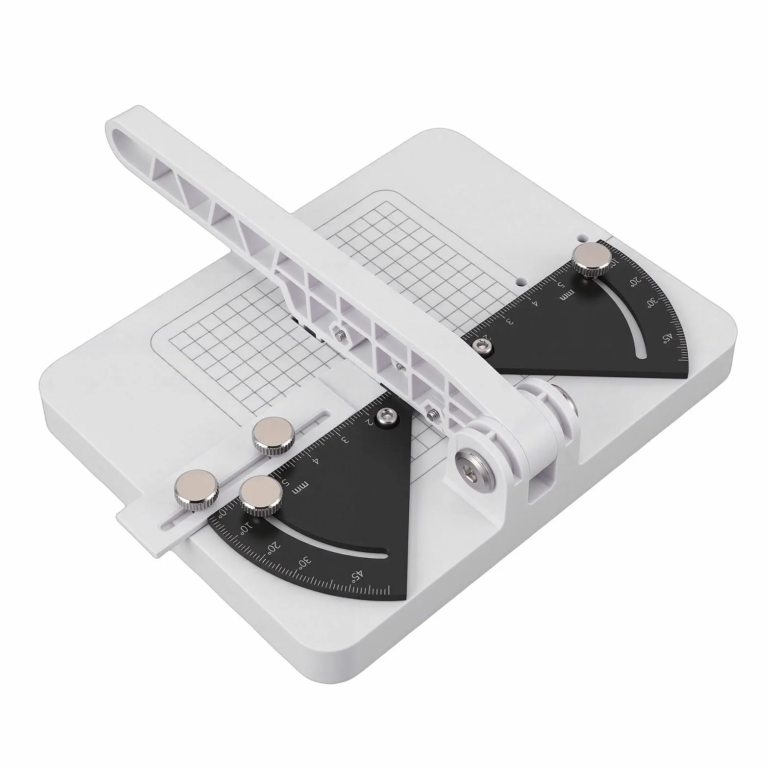 LICAEVEY Herramienta de Corte Profesional en ángulo de 45 Grados, Cortador de Inglete Manual Ajustable para Carpintería y Creaciones de Modelos