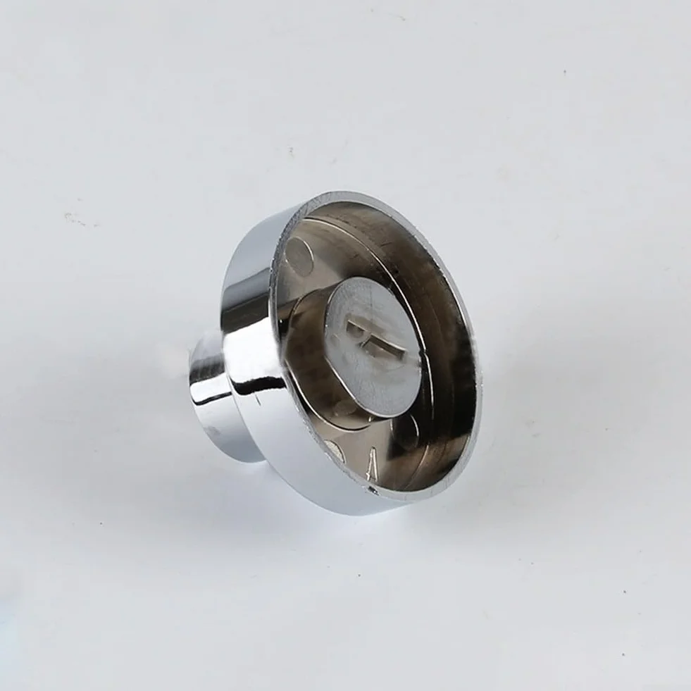 Soporte de Pared para Barra de Ducha de 25 mm, Resistente y Duradero en ABS, Fácil Instalación, Accesorio de Baño en Color Plateado