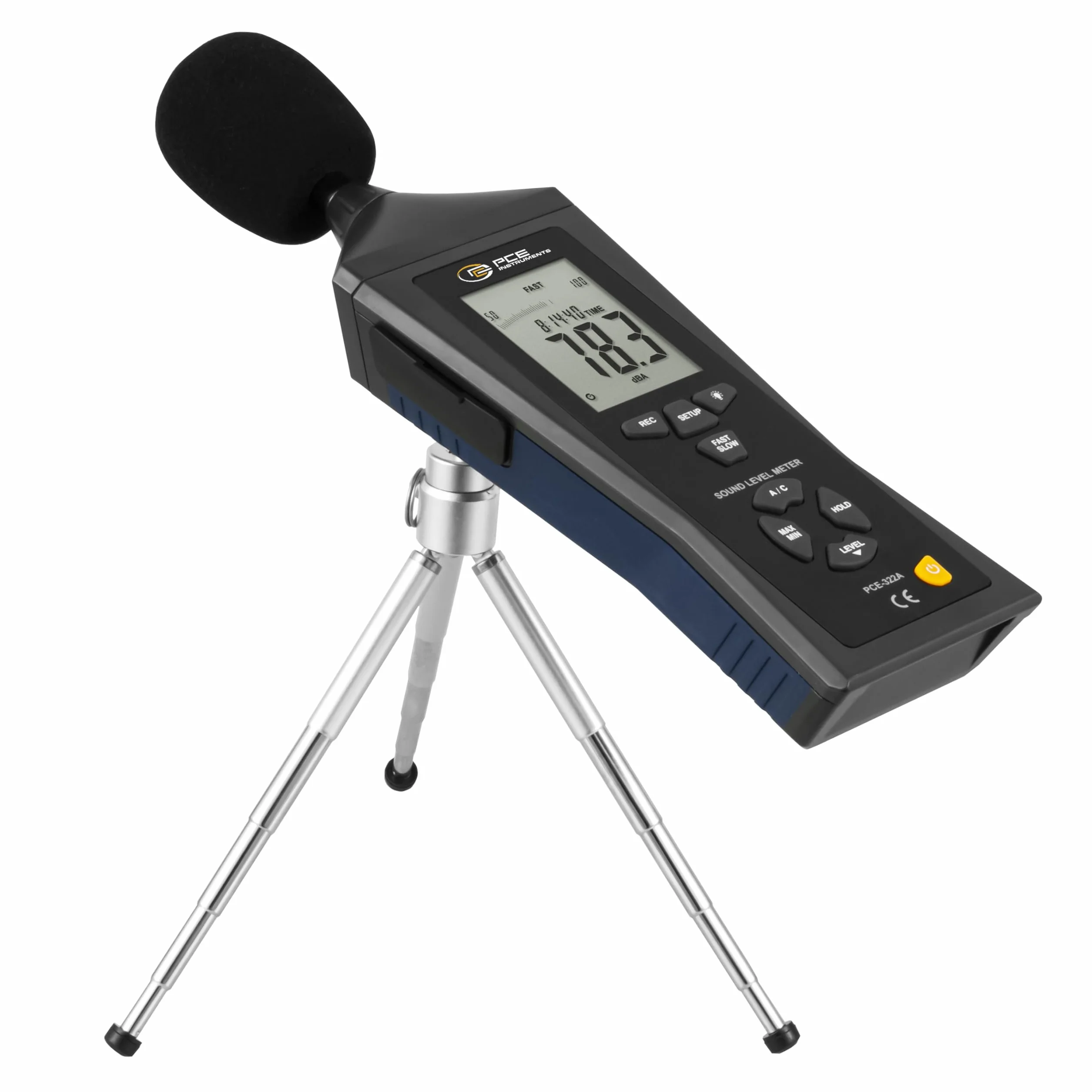 Sonómetro con calibrador acústico PCE-322-SC43 PCE Instruments