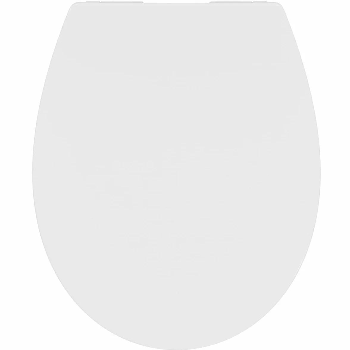 Ideal Standard – Multi Suites Asiento con tapa de inodoro, Diseño de tapa fina, Forma universal, Asiento con mecanismo de cierre suave, resistente a los UV y fácil de montar, Duroplástico, Blanco