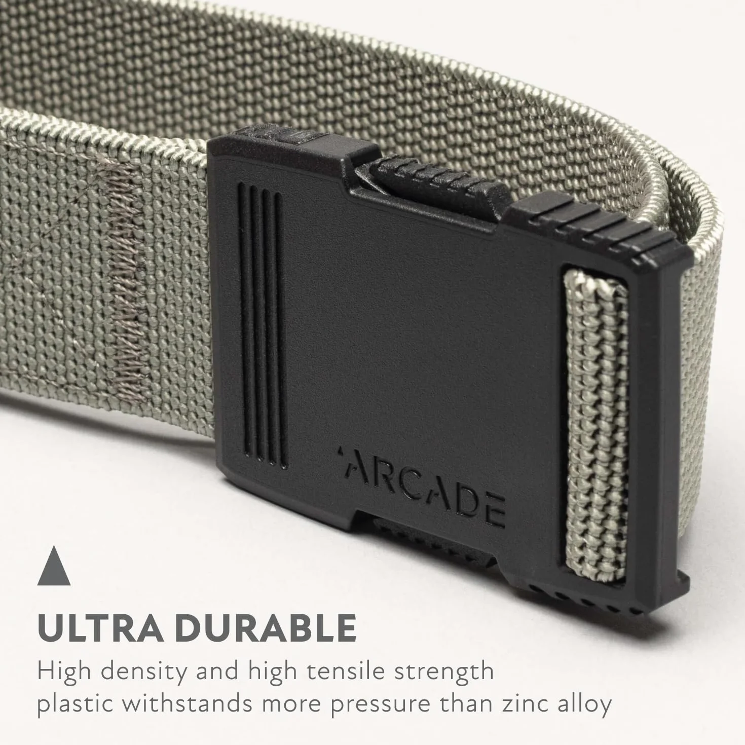Arcade Belts Hardware - Cinturón de utilidad delgado, color salvia, talla L/XL