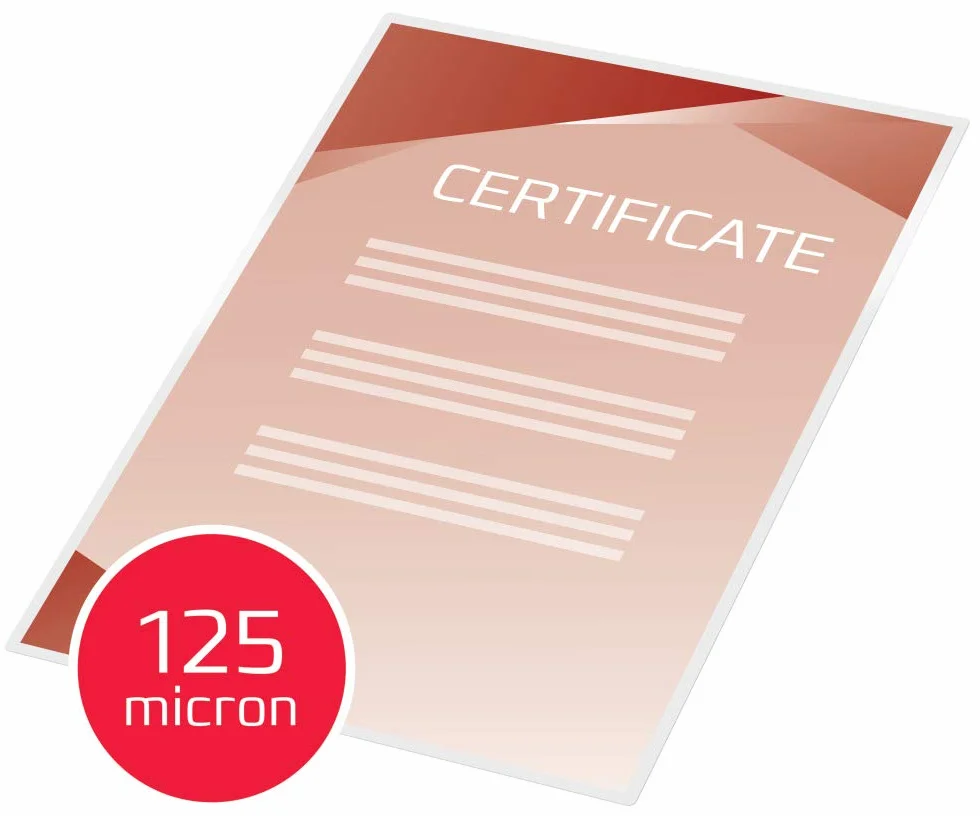 Rexel GBC Carteras de Plastificación A4 125 micras Pack 100