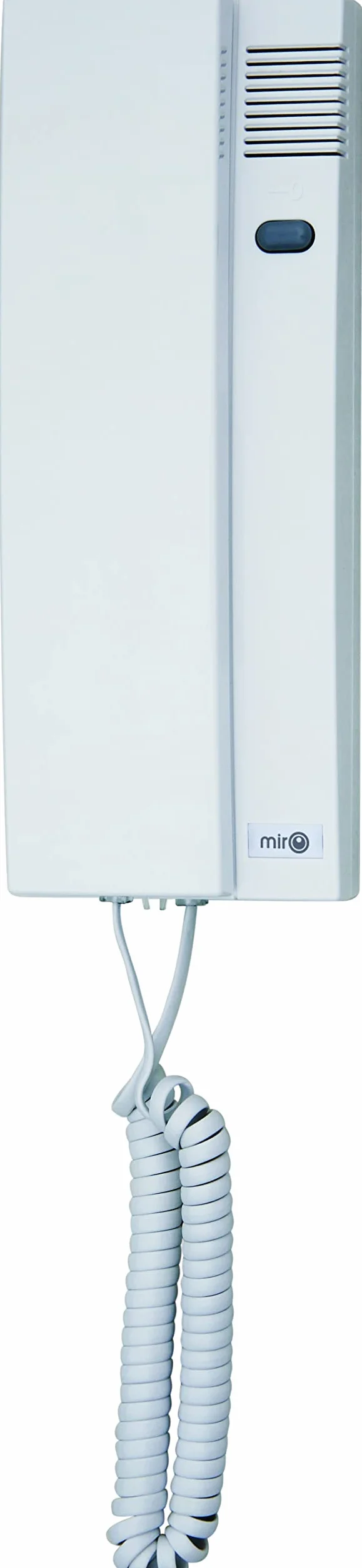 Intercomunicador universal Miro PROX 620005 de 5 hilos (4+N), llamada tradicional y electrónica, blanco