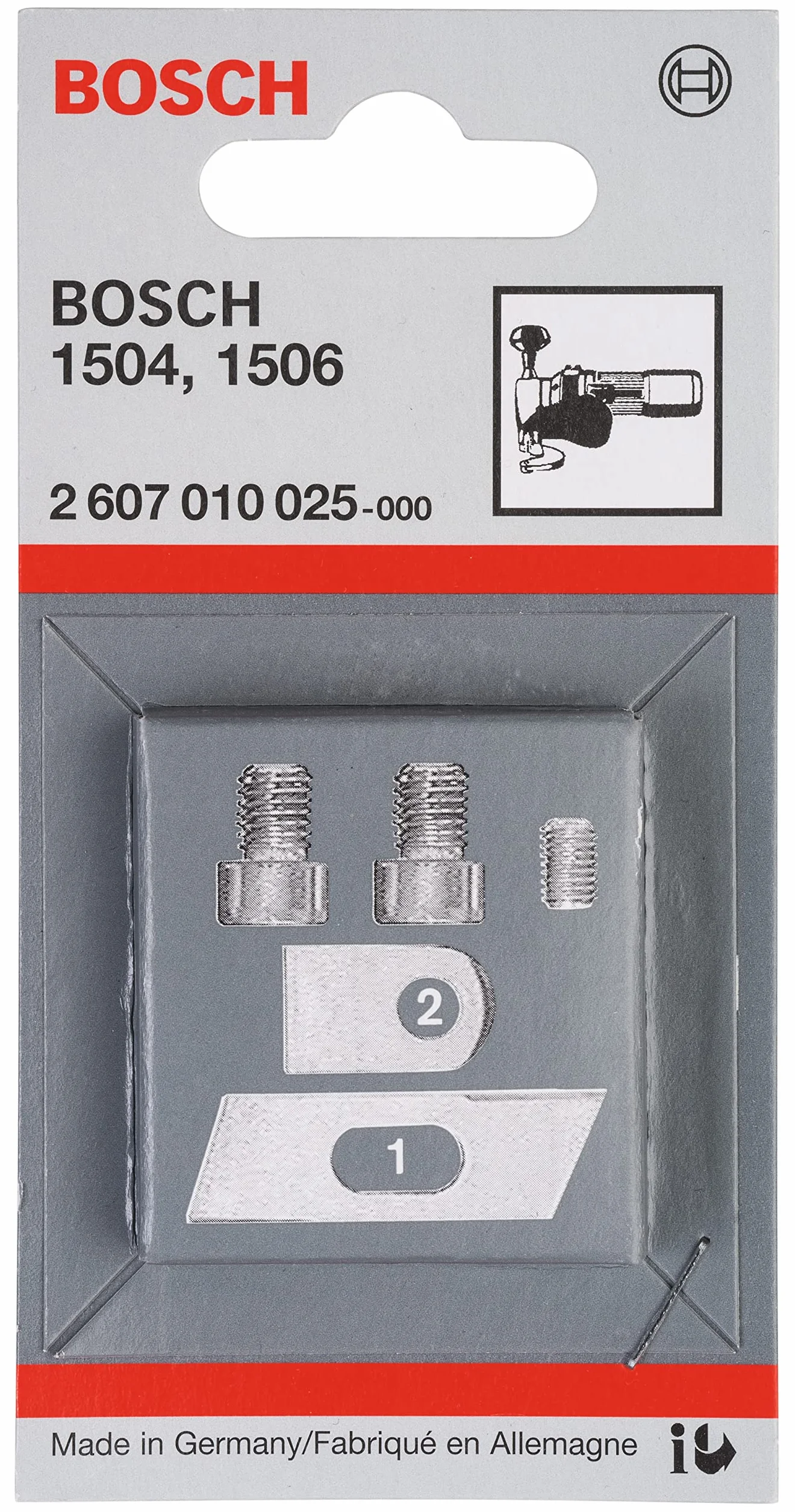 Bosch 2 607 010 025 - Juego de 5 cuchillas para chapas - GSC 2,8 (pack de 5)