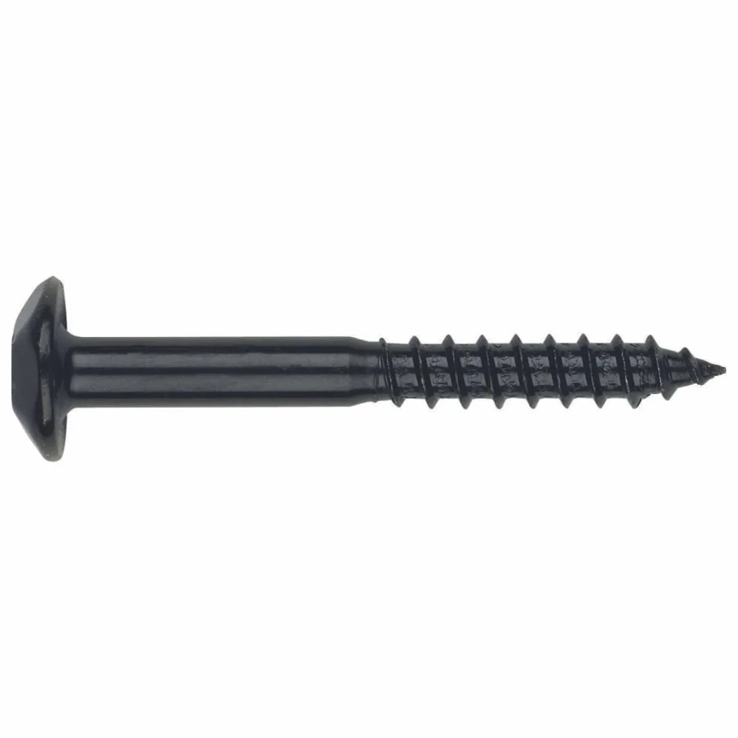 Index INVN7080 - Tornillo inviolable negro 7x80