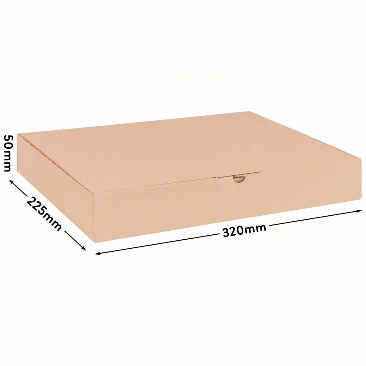 verpacking Cajas para Carta Máxima 320 x 225 x 50 mm Marrón [tamaño y cantidad a elegir] DIN A4 Maxi Carta MB-4 Caja de envío para correo de mercancías 50 unidades