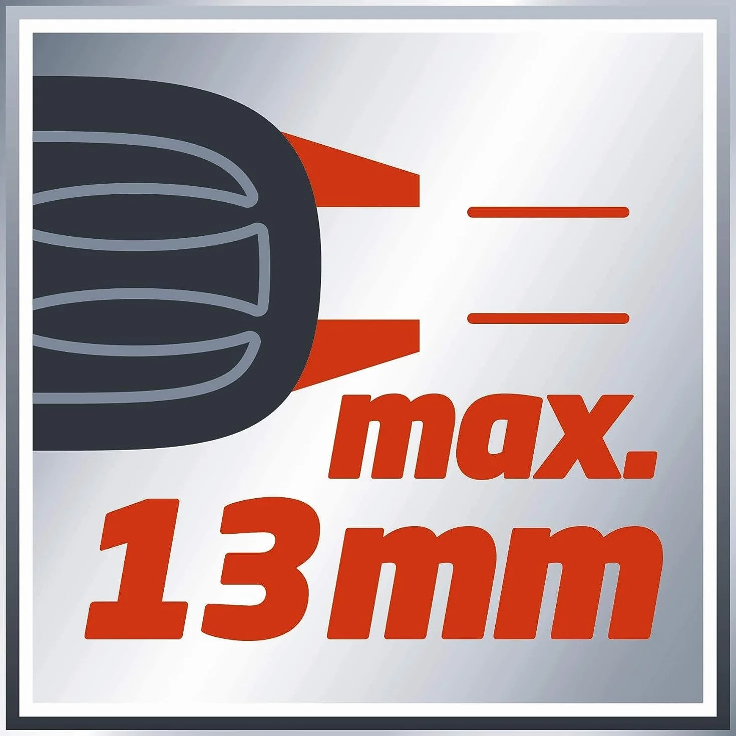 Einhell Taladro percutor atornillador eléctrico con cable - TC-ID 650 E. 650 W, 240 V, 2600 RPM, 2 funciones: perforación y taladro de percusión. Control de velocidad. Con gancho para cinturón