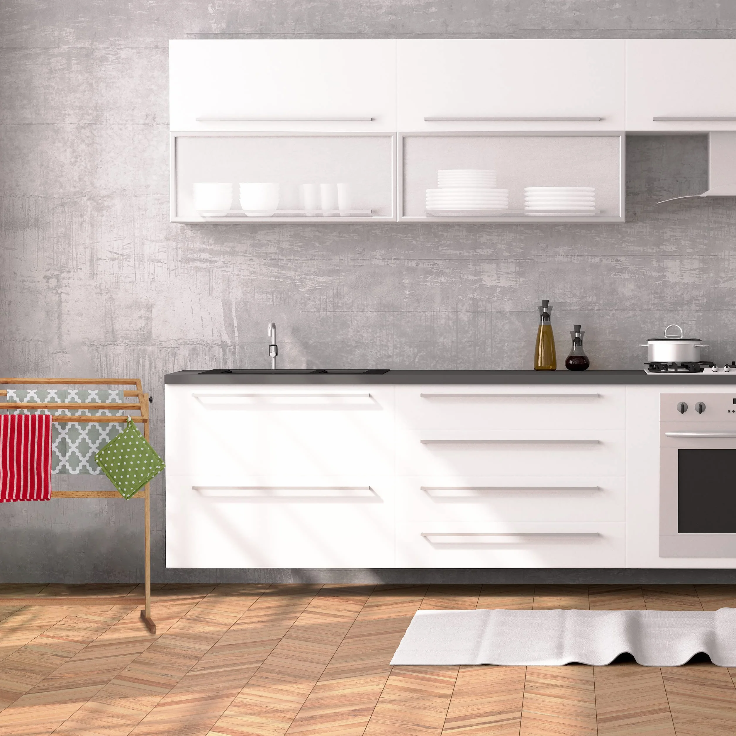 Relaxdays Portatoallas de Pie Madera de Nogal, Toallero con 4 Barras, 98 x 66 x 31 cm, Colgador Toallas, Color Natural