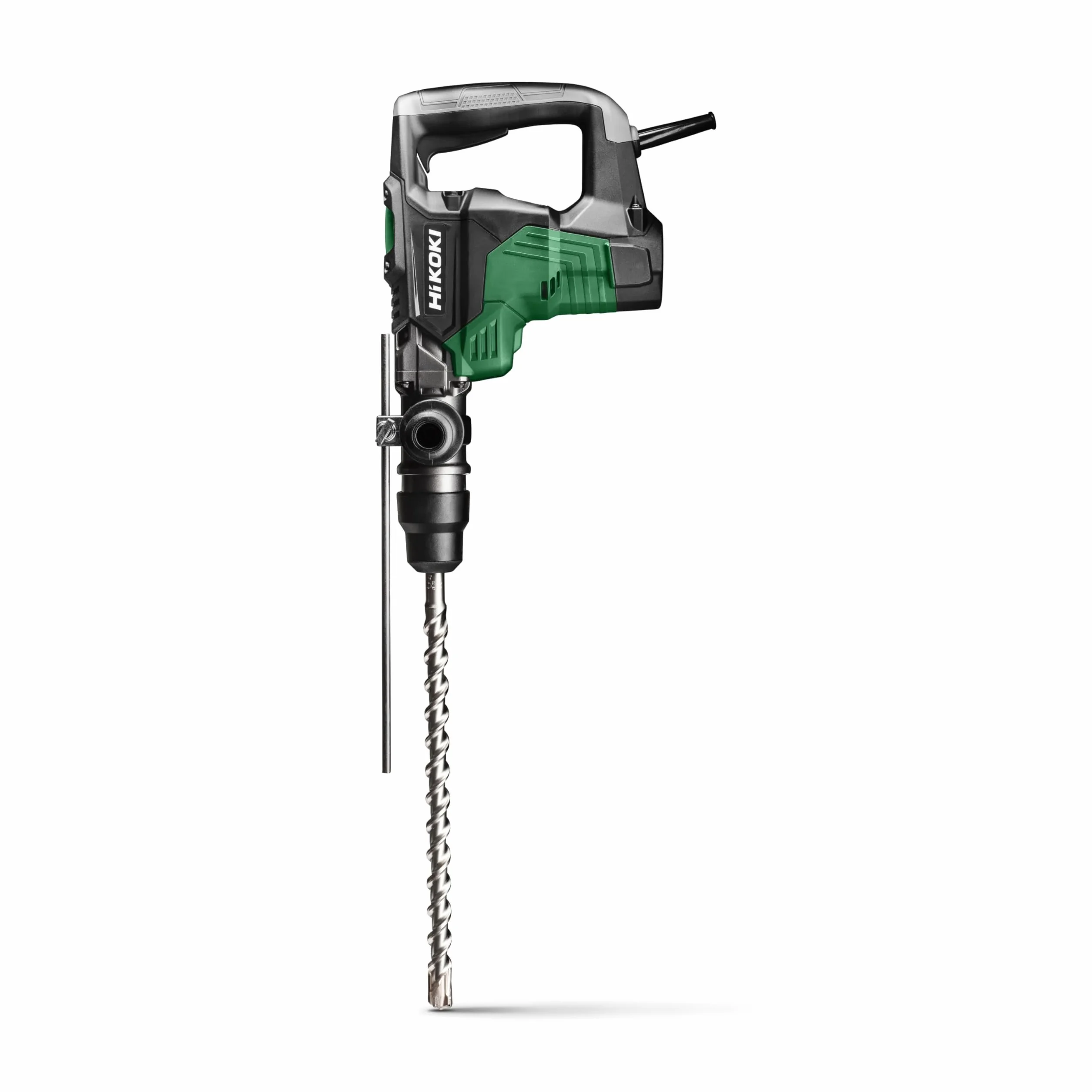 HiKOKI Martillo perforador y cincelador SDS-Max - 1100 W, 7,1 J de energía de impacto, 40 mm de diámetro de perforación, 2800/min de tasa de impacto - Baja vibración, mango ergonómico - Incl. maletín