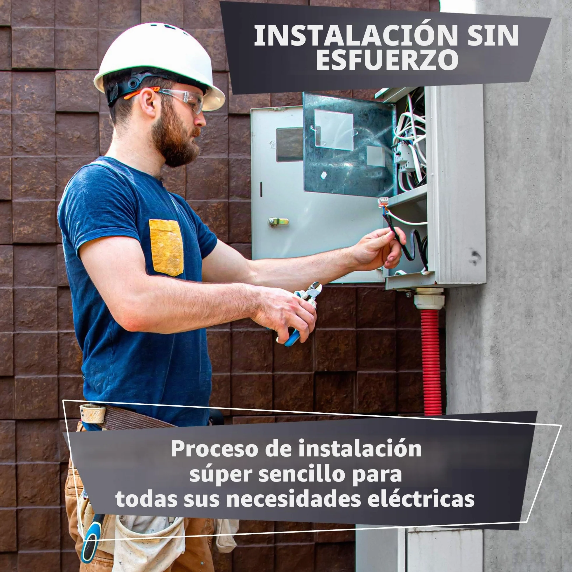 Cable de alimentación subterráneo de 5 a 100 m, NYY-J 3x2,5mm², anillo de cable eléctrico para instalación al aire libre, tierra (35 m)