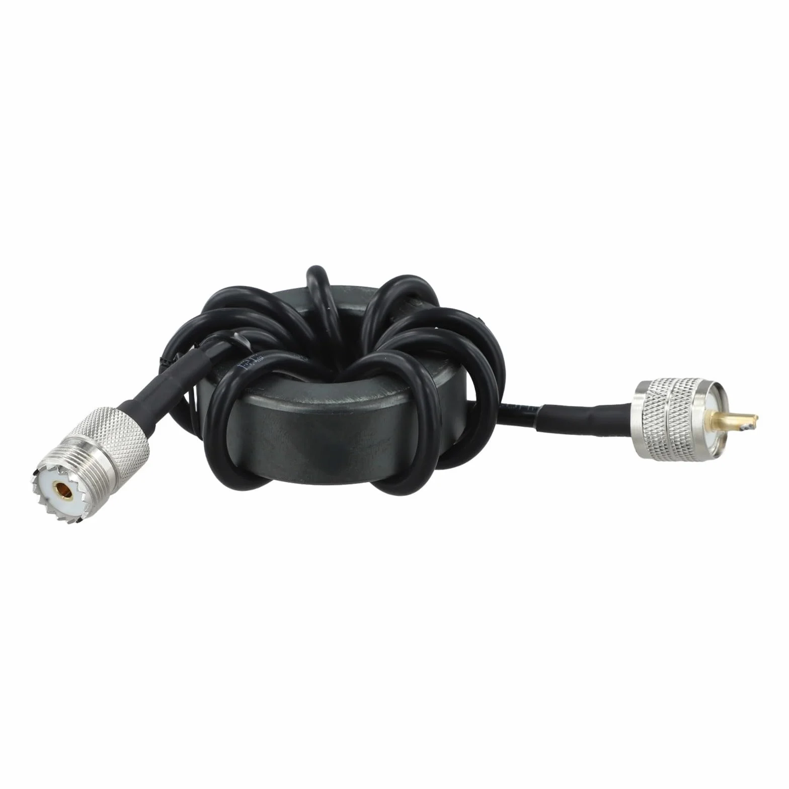 Balun de corriente 1:1 1.8-30MHz EM-43 para radio HF, interfaz M macho-hembra