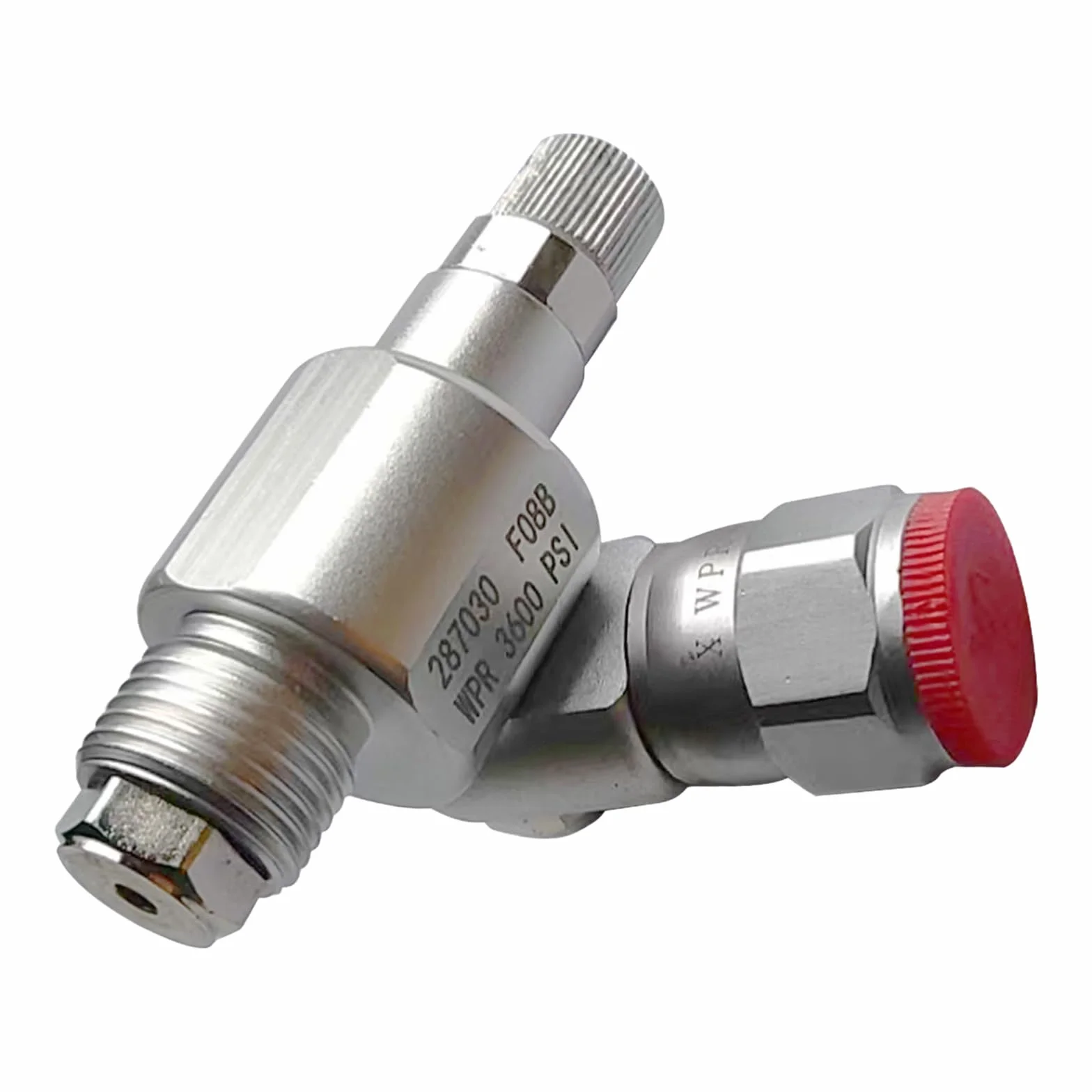 287030 CleanShot - Válvula de cierre para Graco, pistola de pulverización de pintura sin aire, junta giratoria sin aire, rosca de junta de pulverización con válvula de control