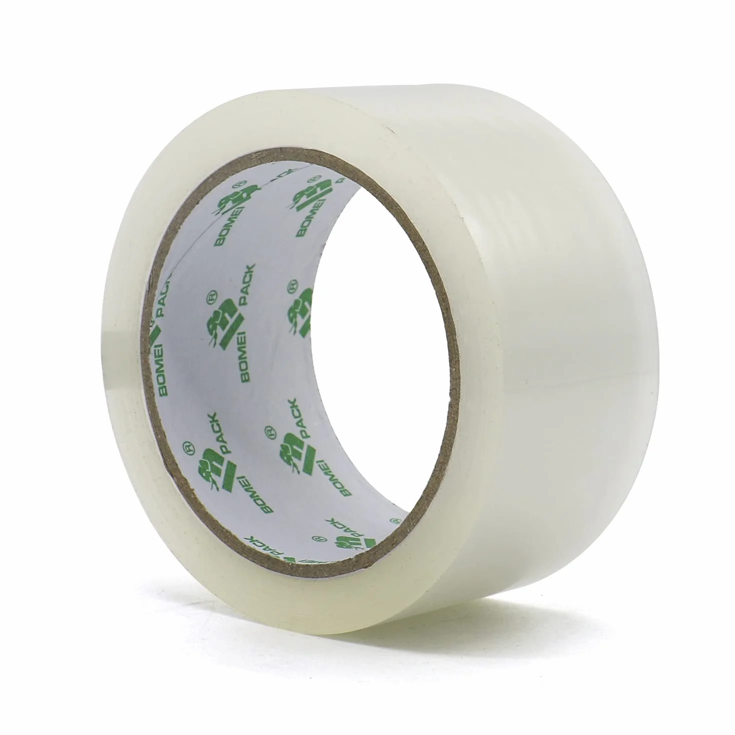 BOMEI PACK 6 Rollos Cinta Embalar Adhesiva Transparente 48MMx66M